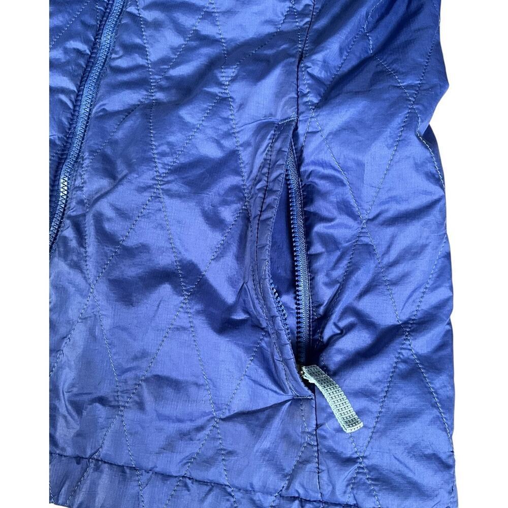 Patagonia Girls Kids Large 12 Quilted Jacket Blue Purple Lightweight Puffer Y2K - Picture 13 of 14